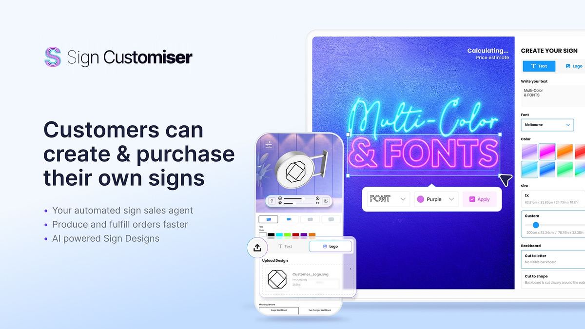 Sign Customiser screenshot