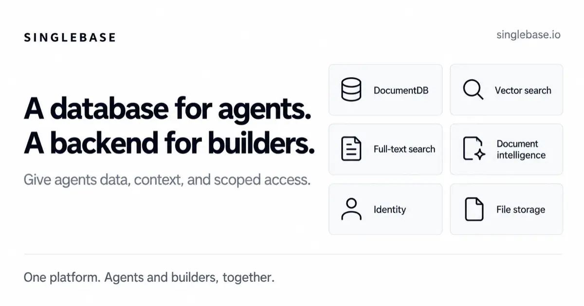 SinglebaseCloud screenshot