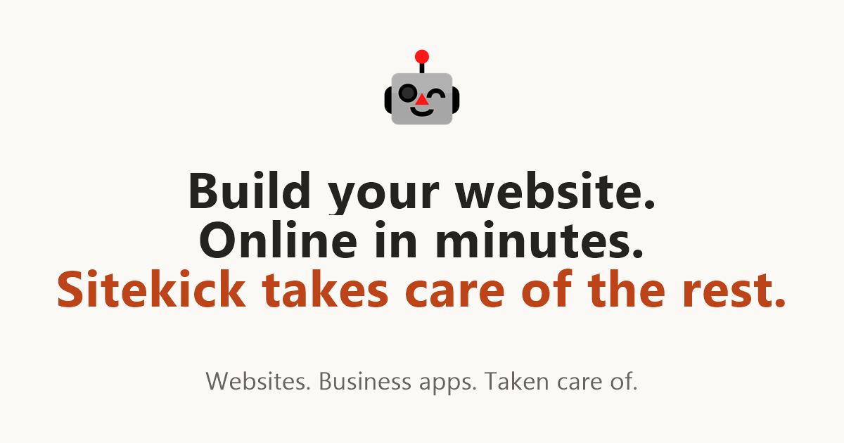 Sitekick AI screenshot
