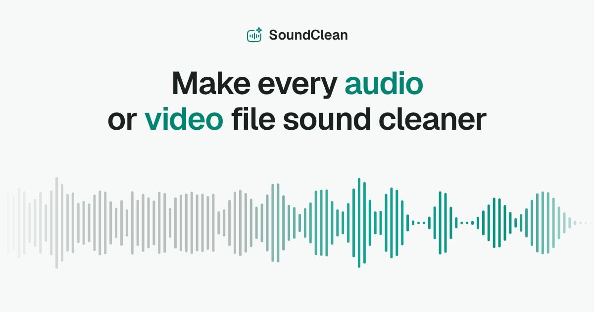 SoundClean screenshot