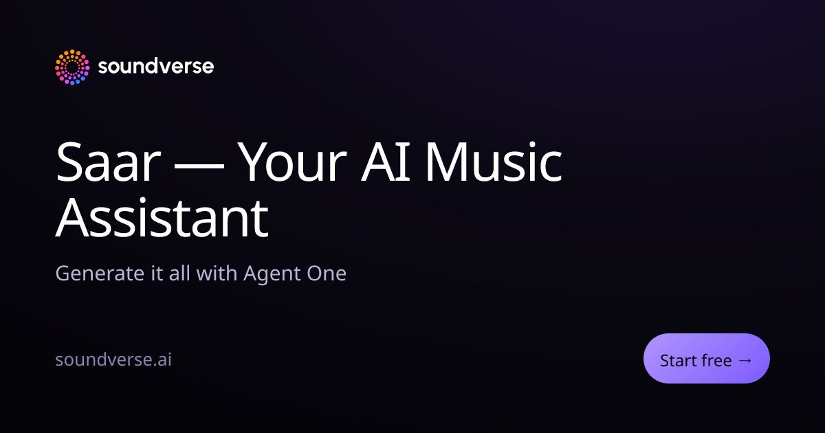Soundverse AI screenshot