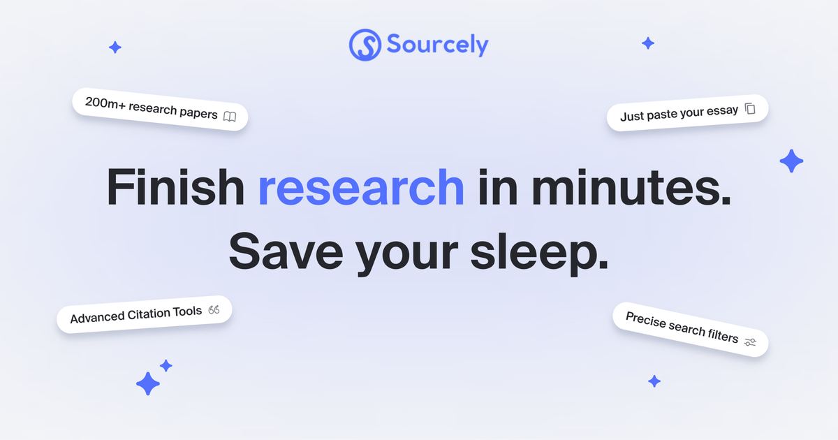 Sourcely screenshot