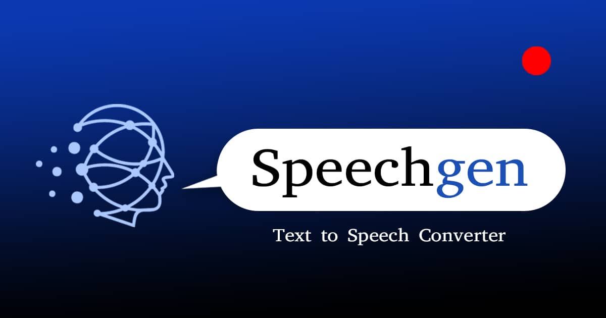 SpeechGen.io screenshot