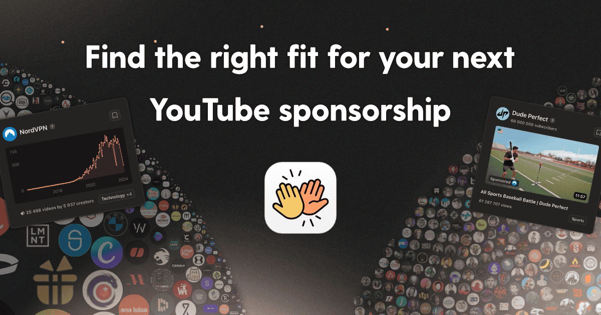 Sponsorship screenshot