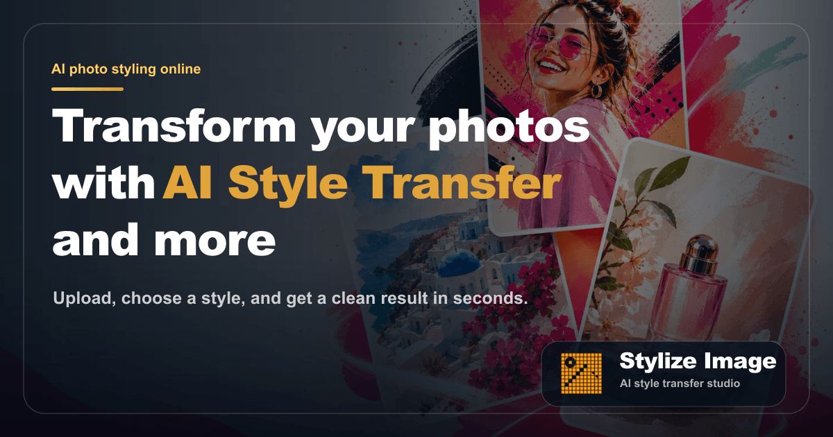 Stylize Image screenshot
