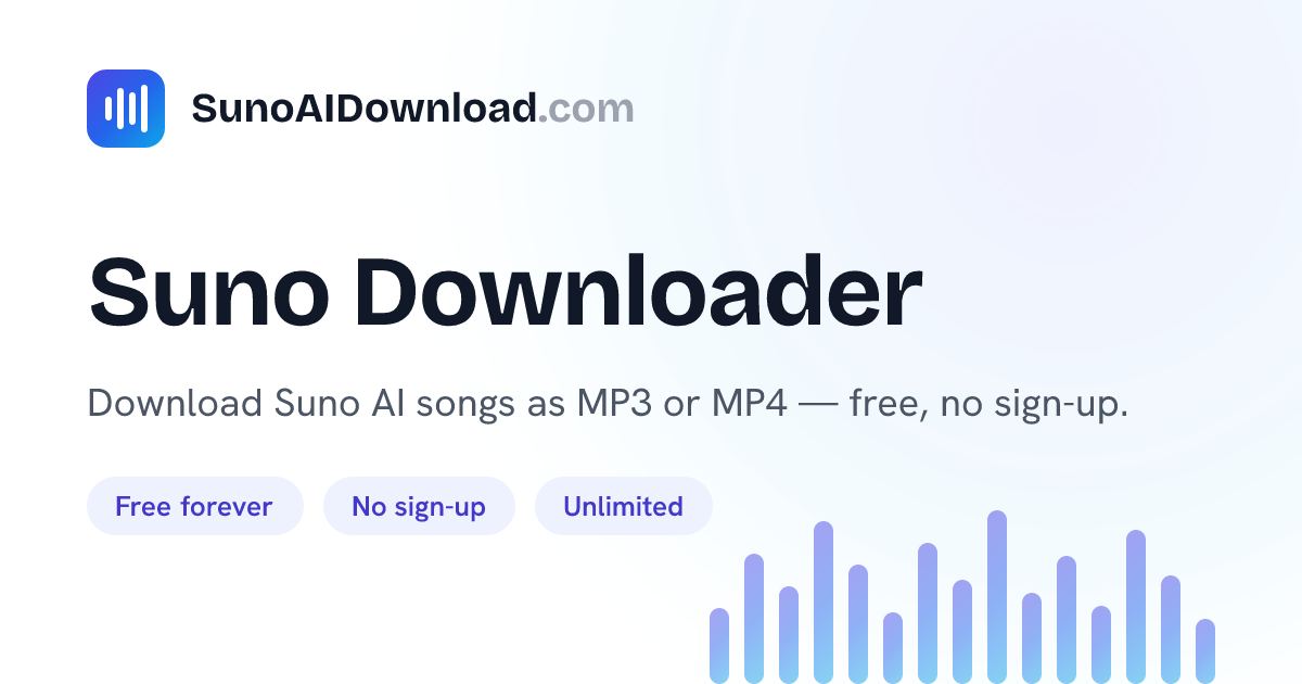 SunoAIDownload.com screenshot