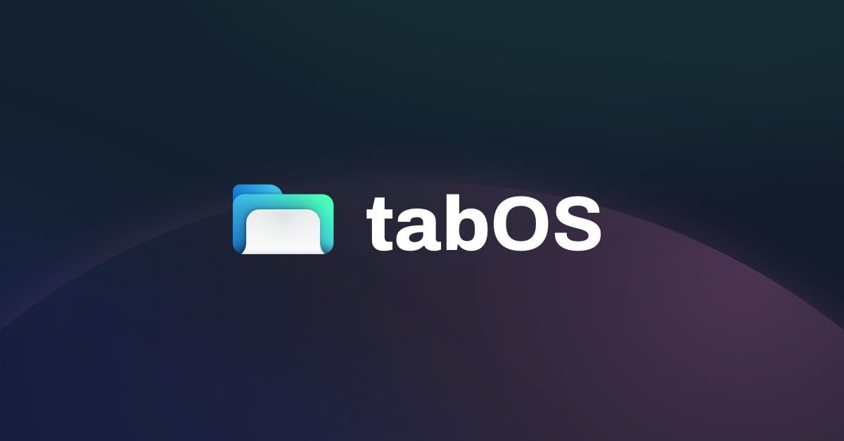 tabOS screenshot