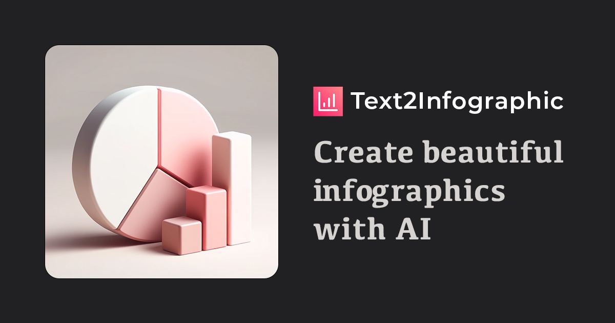 Text to Infographic screenshot