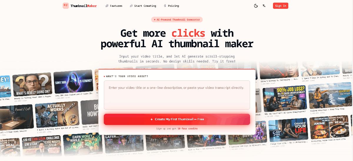 ThumbnailMaker screenshot