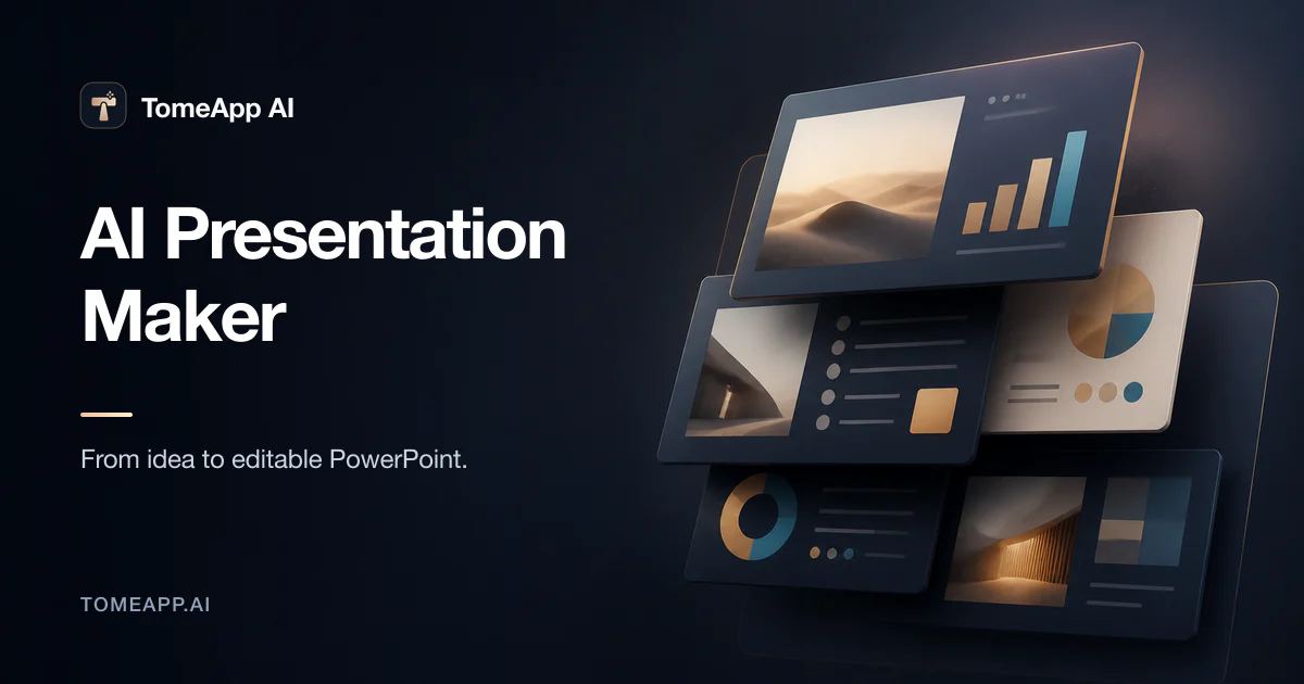 Tome App AI screenshot
