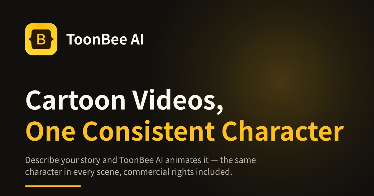 ToonBee AI screenshot