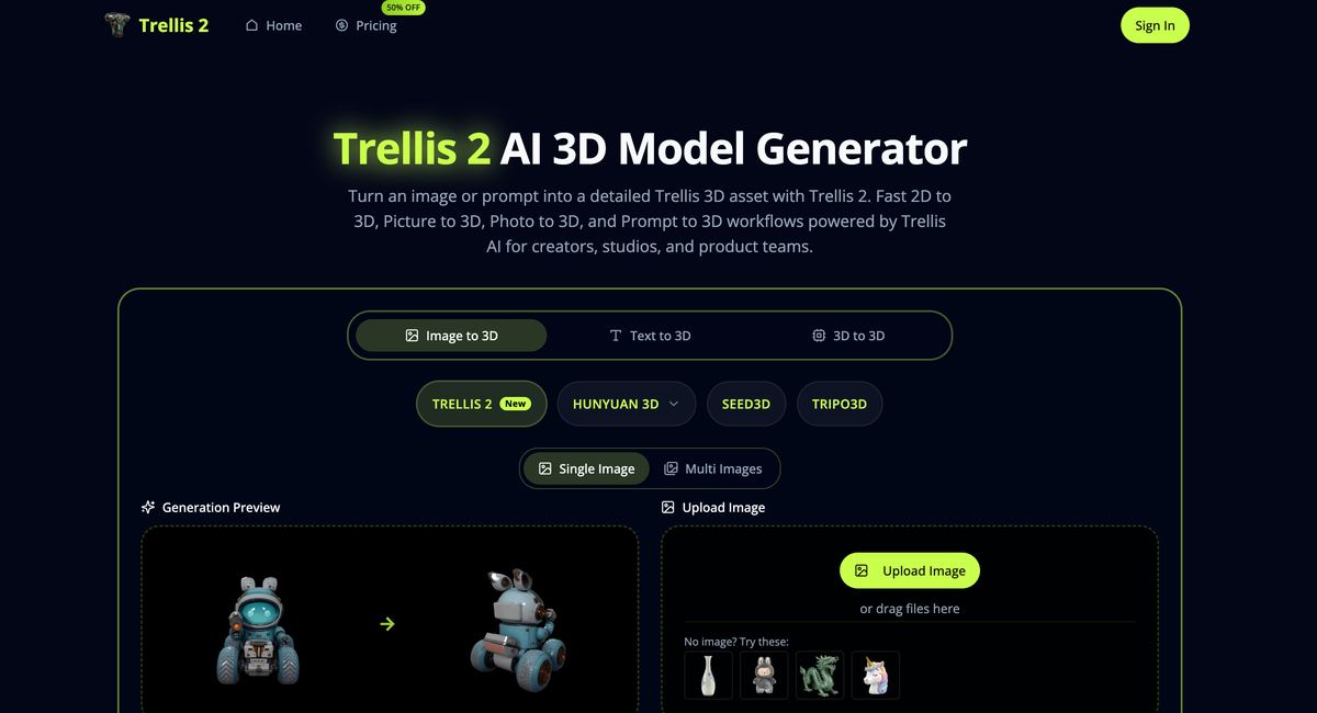 Trellis 2 screenshot