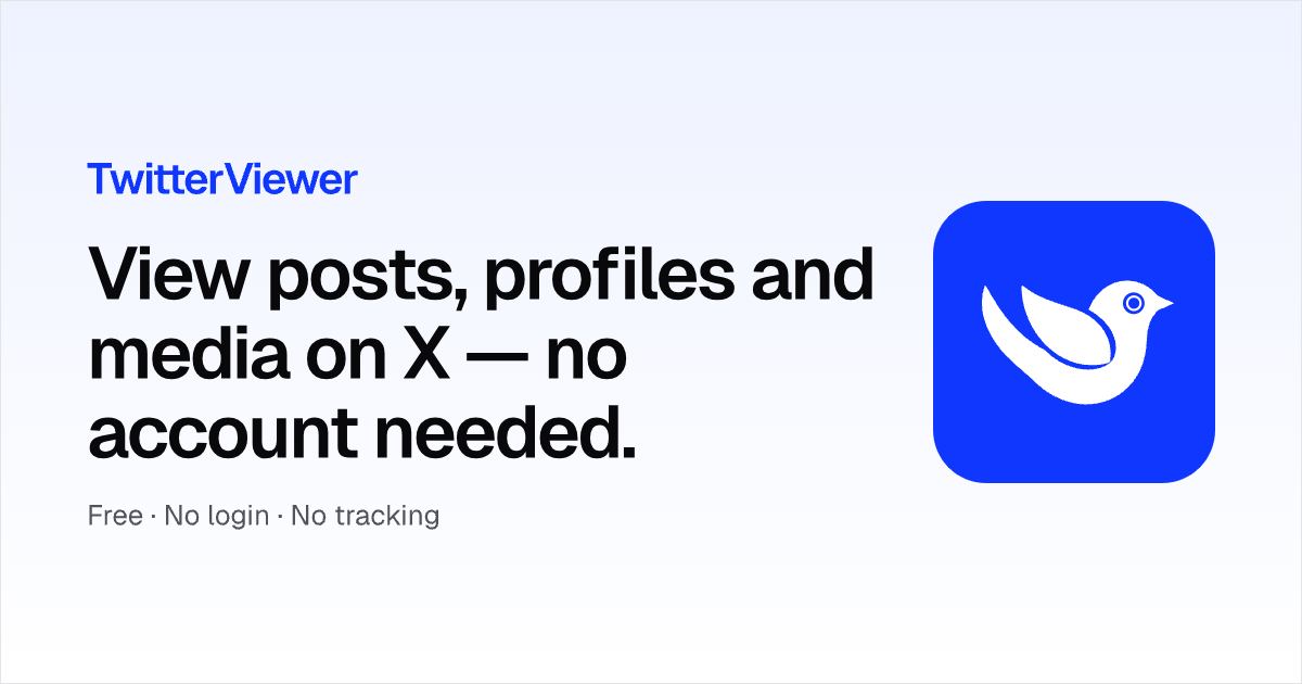 TwitterViewer screenshot