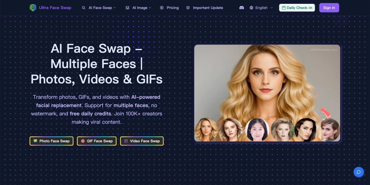Ultra Face Swap screenshot