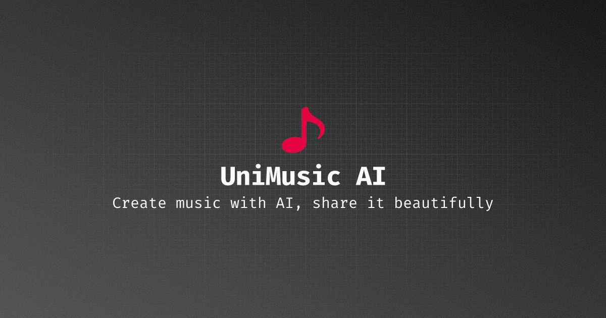 UniMusic AI screenshot