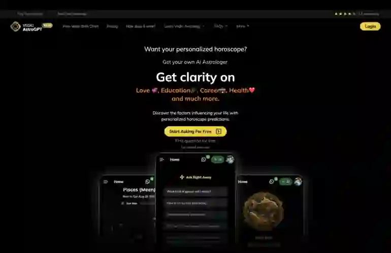 Vedic AstroGPT screenshot