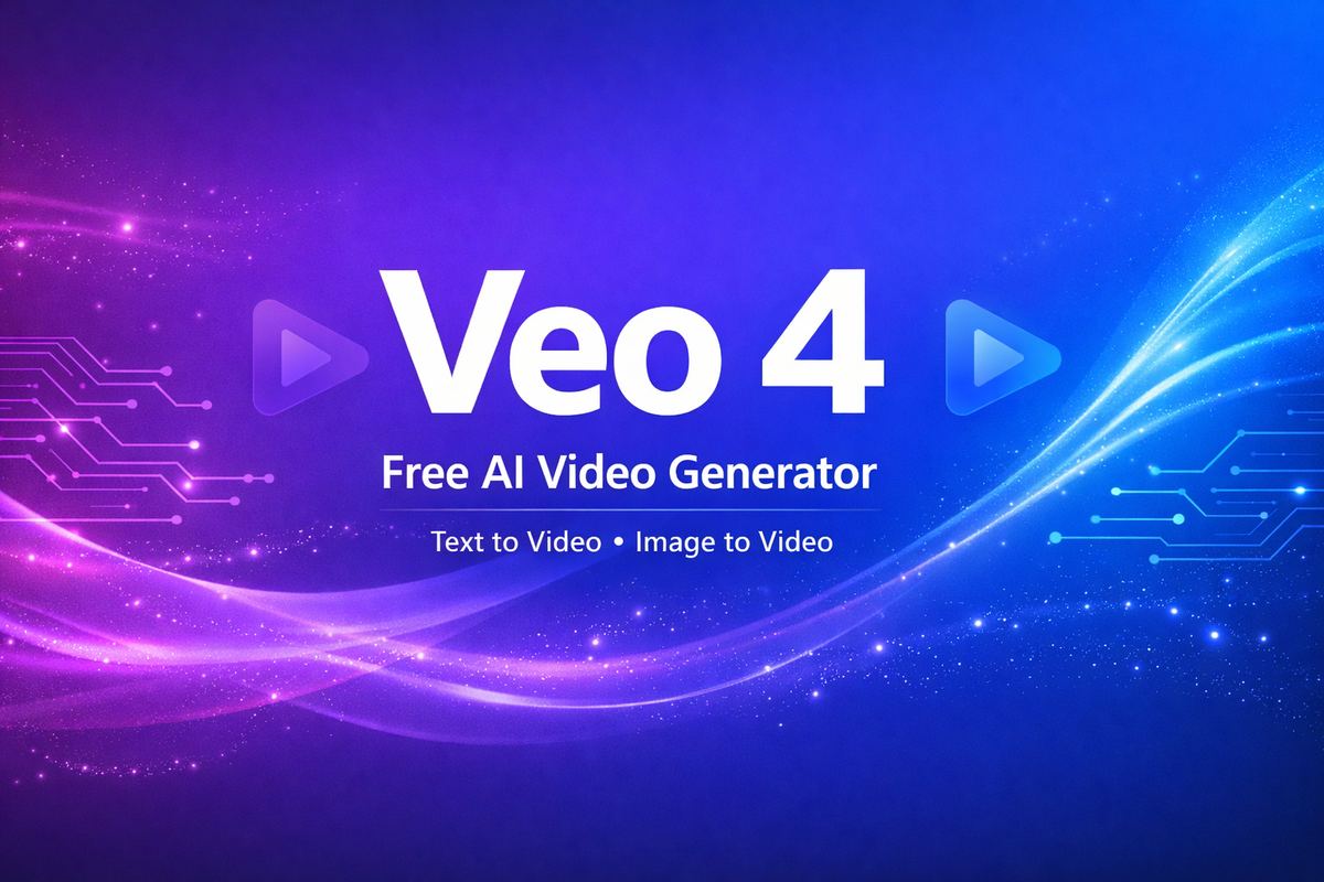 Veo 4 AI Video Generator screenshot