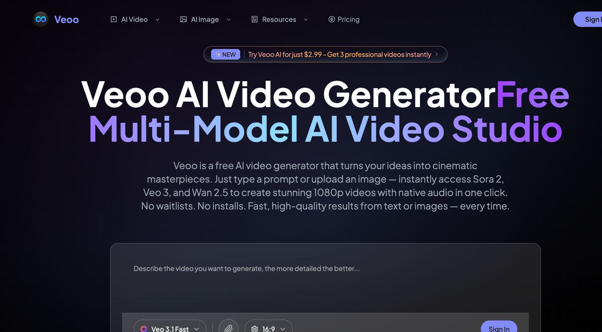 Veoo screenshot