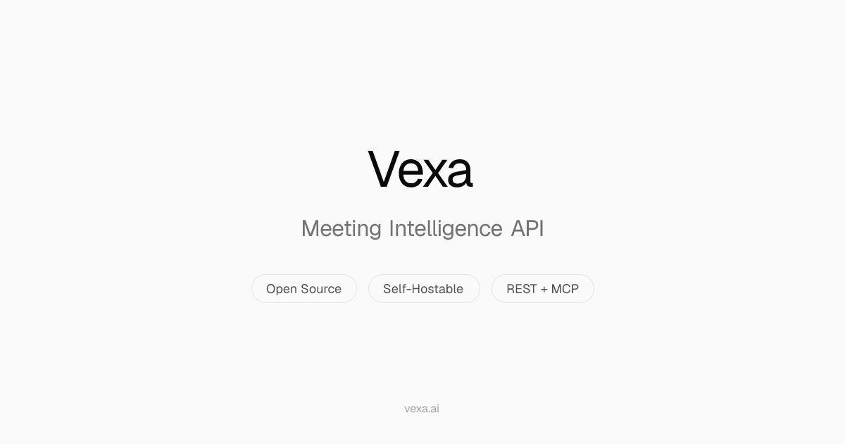 Vexa screenshot