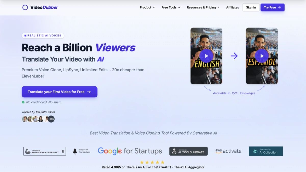 VideoDubber screenshot