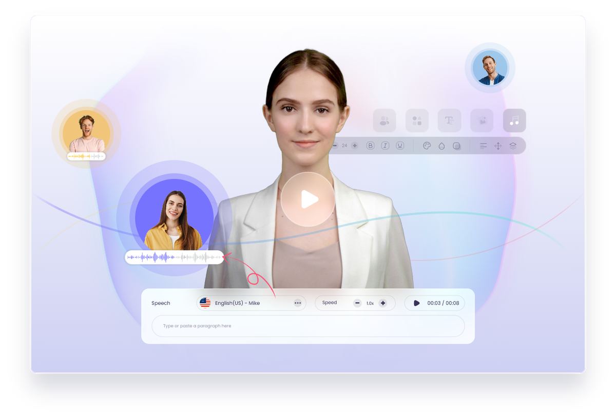 Vidnoz AI screenshot
