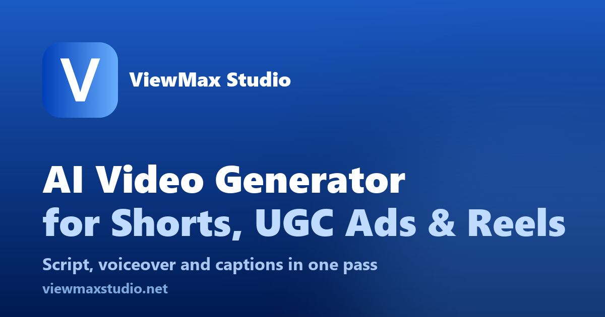 ViewMax Studio screenshot