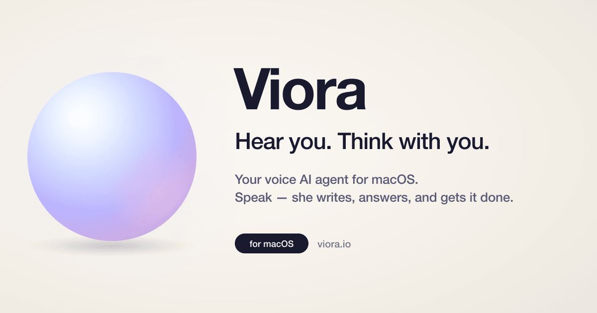 Viora screenshot
