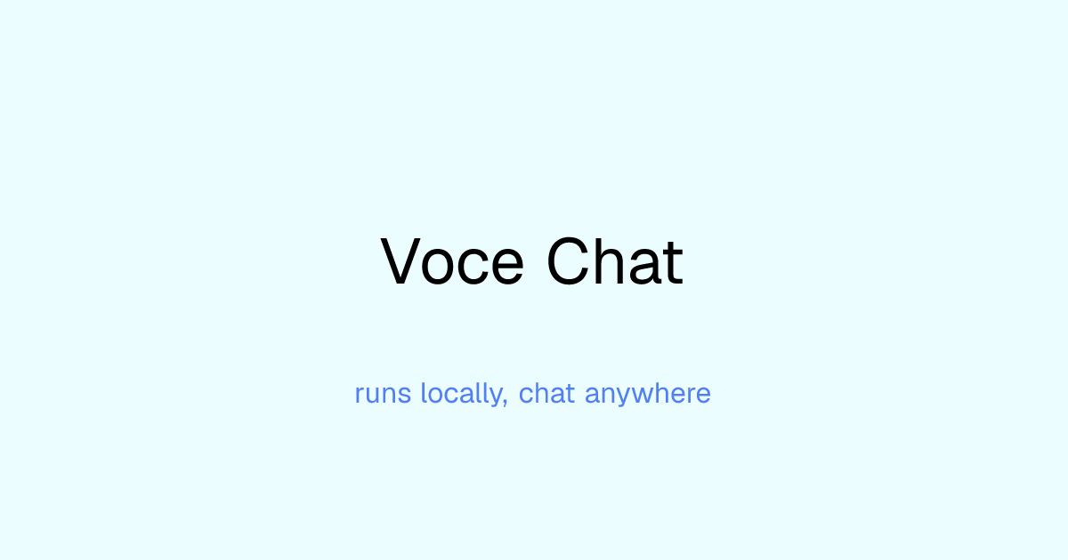 VoceChat screenshot
