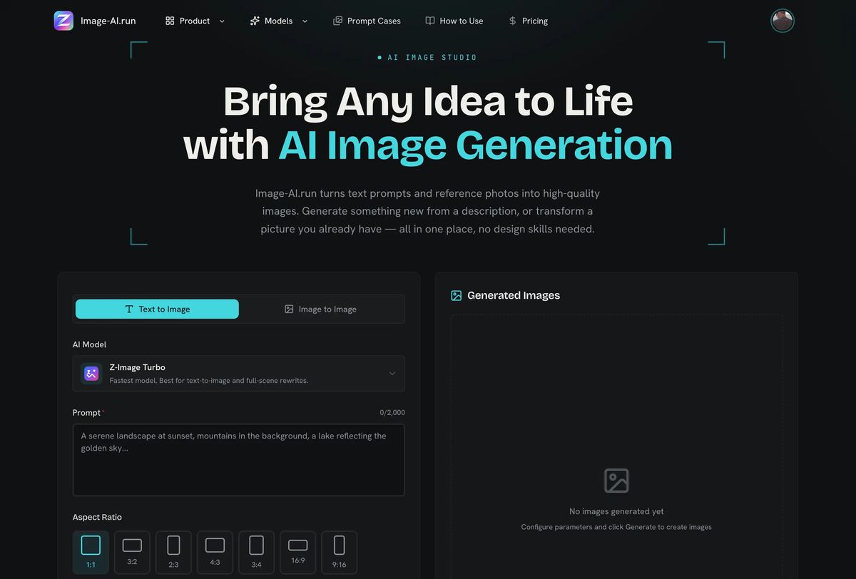 Image-AI.run screenshot